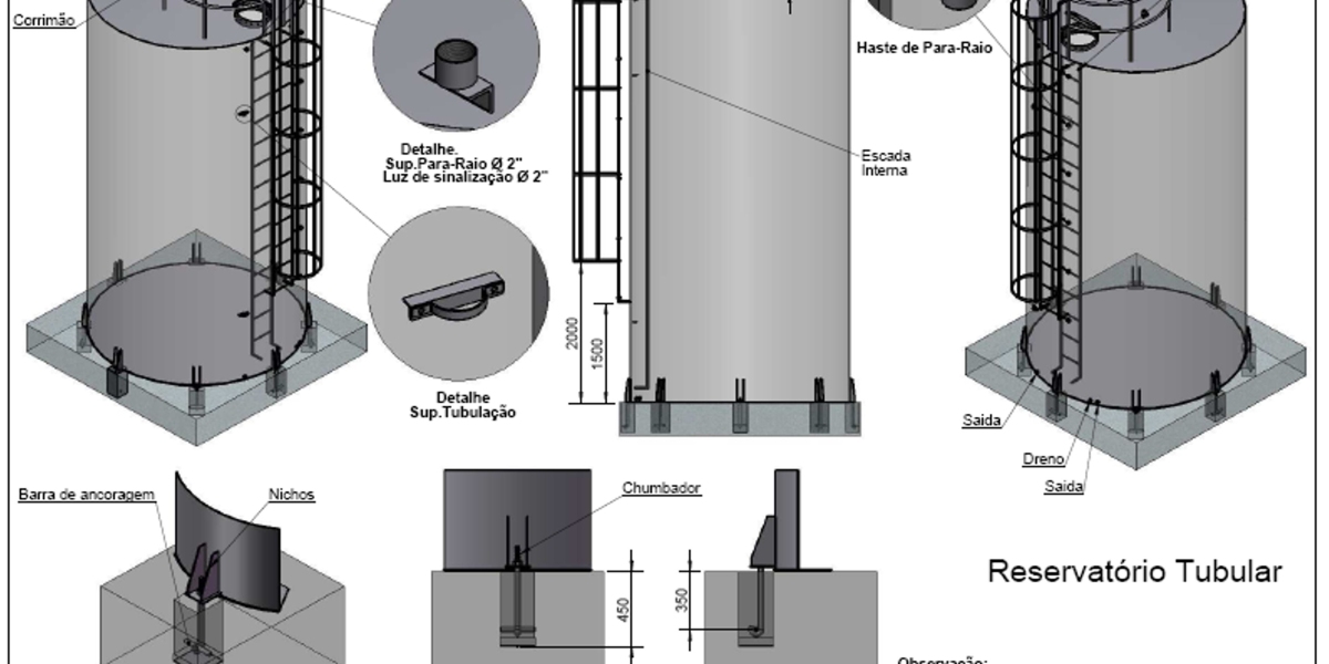 20000 Litre Round Tank